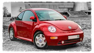 Дикая Вишня. Аудиосистема Polk Audio в Volkswagen New Beetle