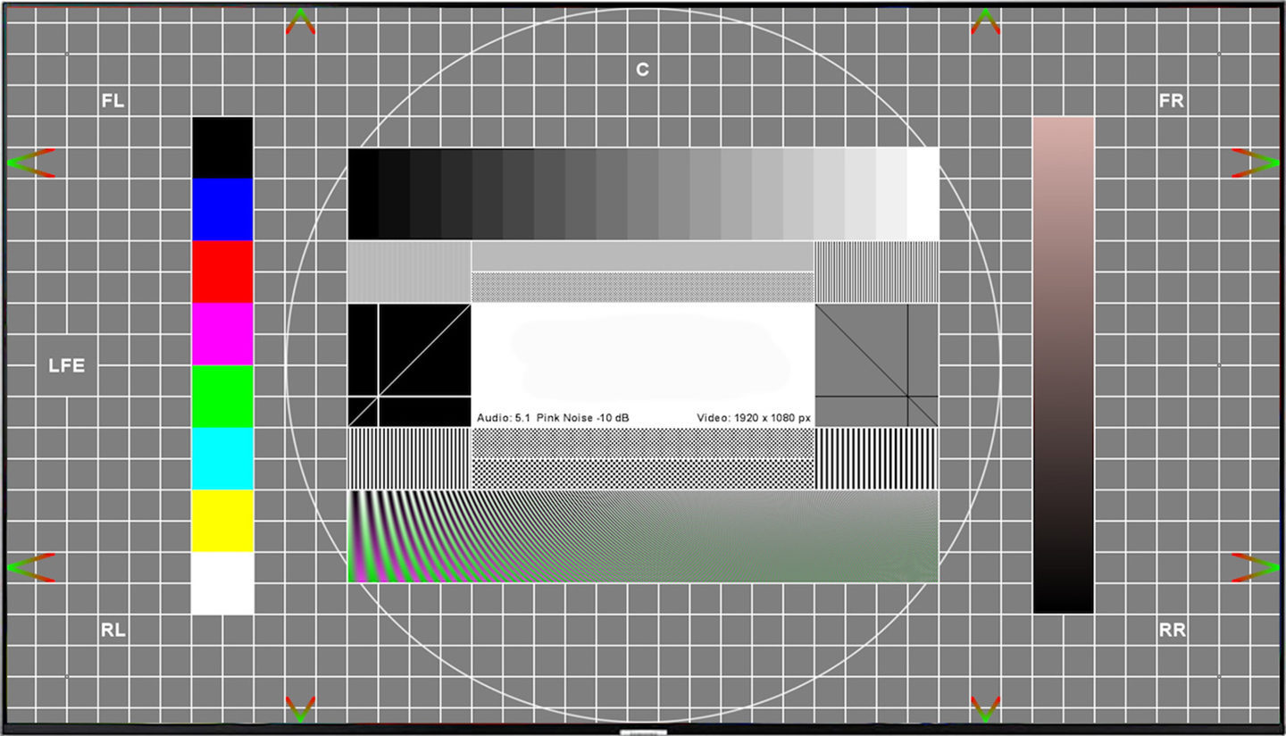 Тестовые картинки для калибровки телевизора