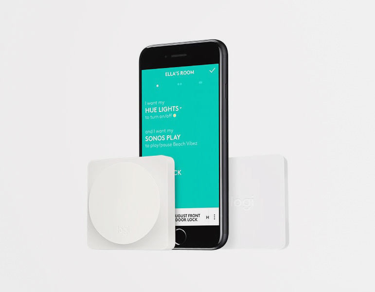 logitech pop google home