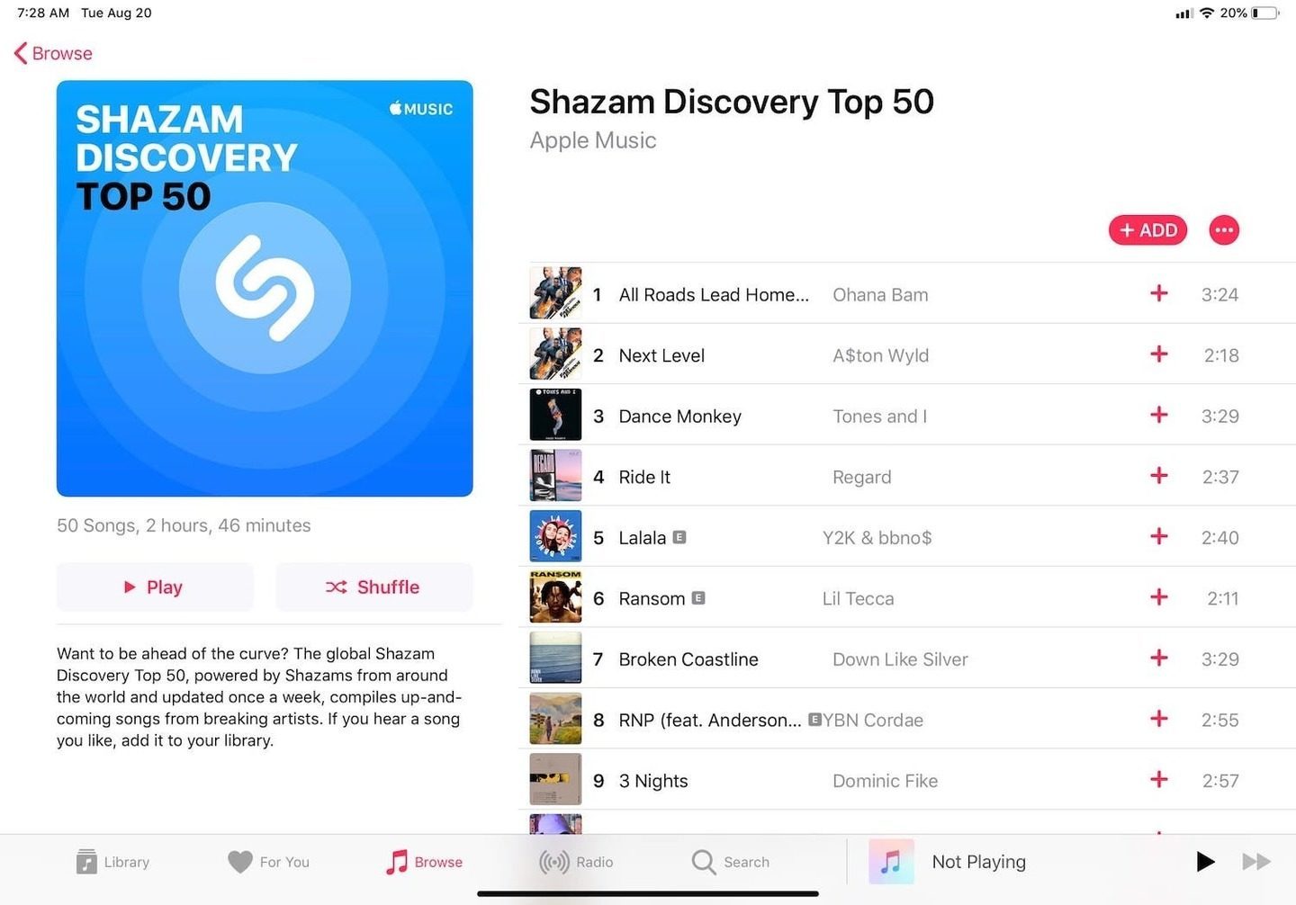 Как поделиться плейлистом в apple music