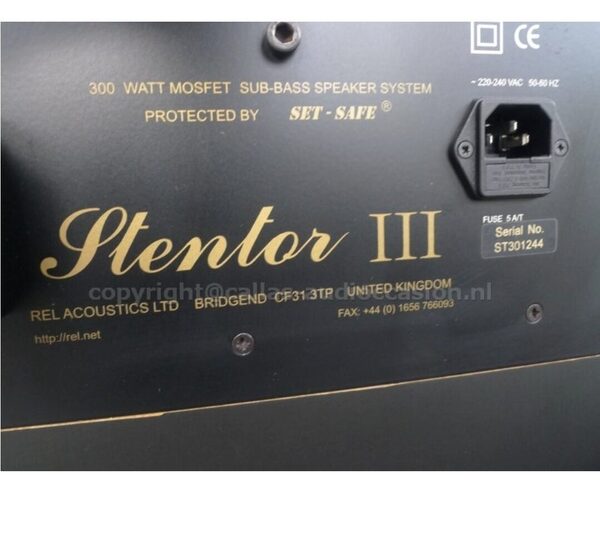 REL Acoustics Stentor III сабвуфер Hi-End, Англия