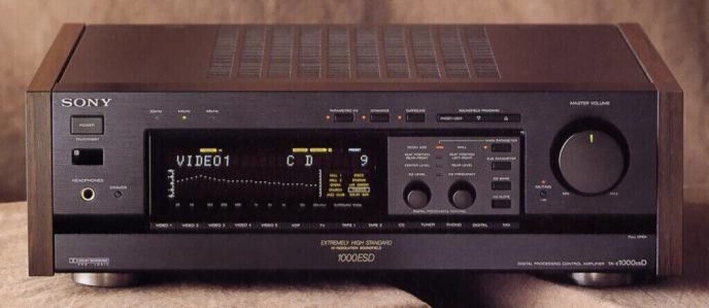 Sony TA-E1000ESD: винтажный процессор окружающего звучания в роли аудиофильского ЦАП