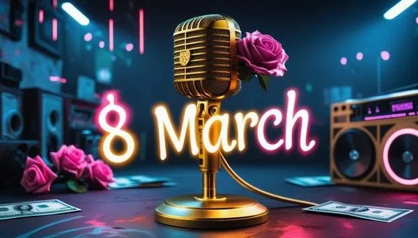 Всех стереовчанок, меломанок и аудиофилок, с Праздником! С Международным женским днём!