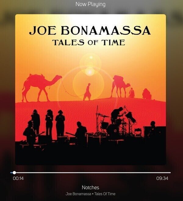 Joe Bonamassa "Tales of Time" live