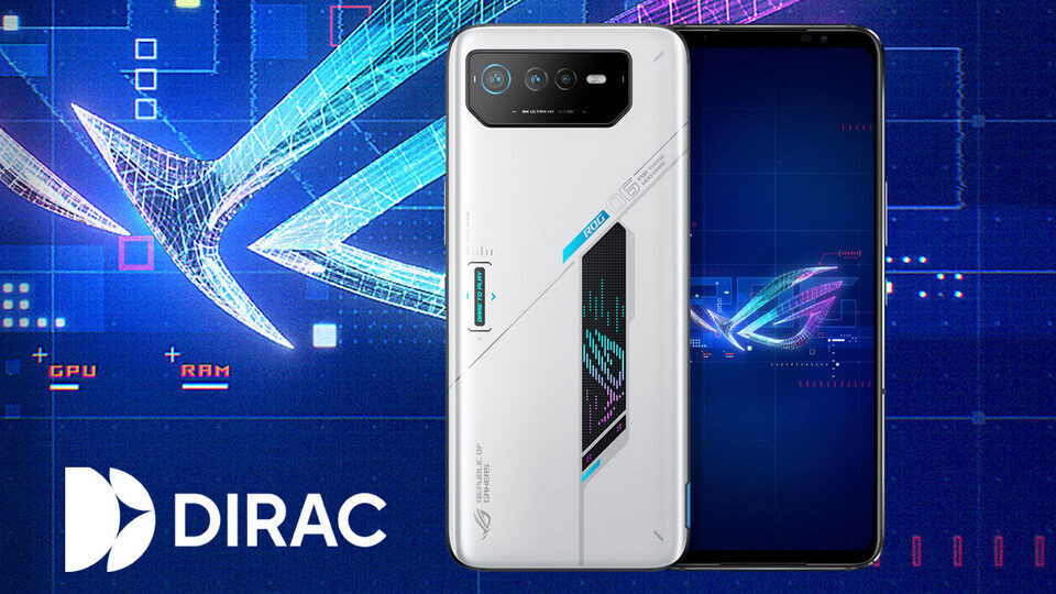 Смартфоны Asus ROG Phone 6 оснастили аудиосистемой Dirac