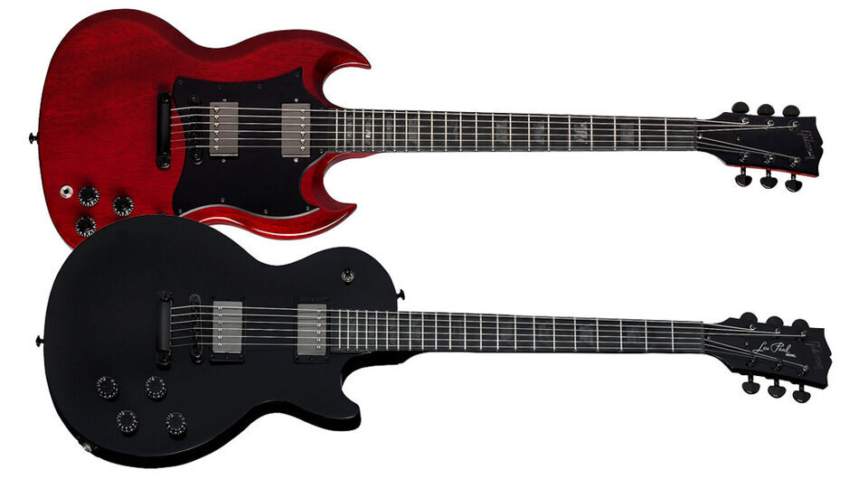 Gibson выпустила лимитированную серию гитар Dark в темном дизайне