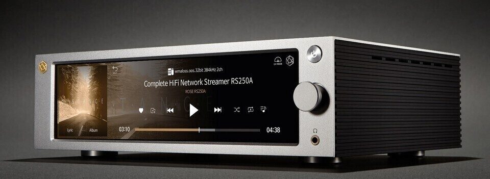 Стример HiFi Rose RS250A: кроме аудио еще и видео, в том числе Tidal и YouTube