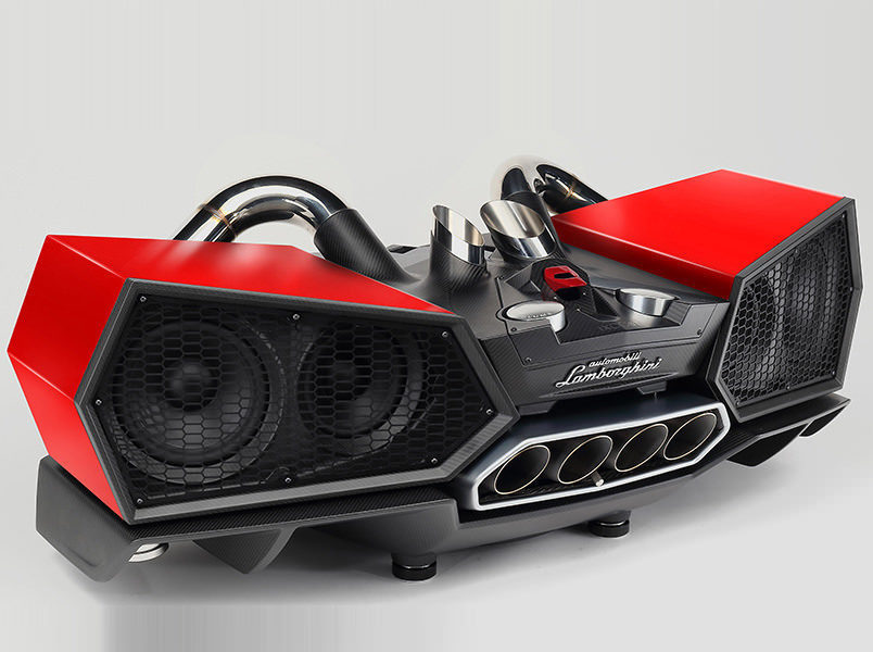 Аудиосистема iXoost EsaVox: эксклюзивный бумбокс с дизайном Lamborghini