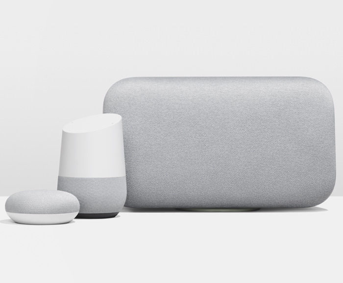 Google представила компактную смарт-колонку Home Mini и мощную Home Max