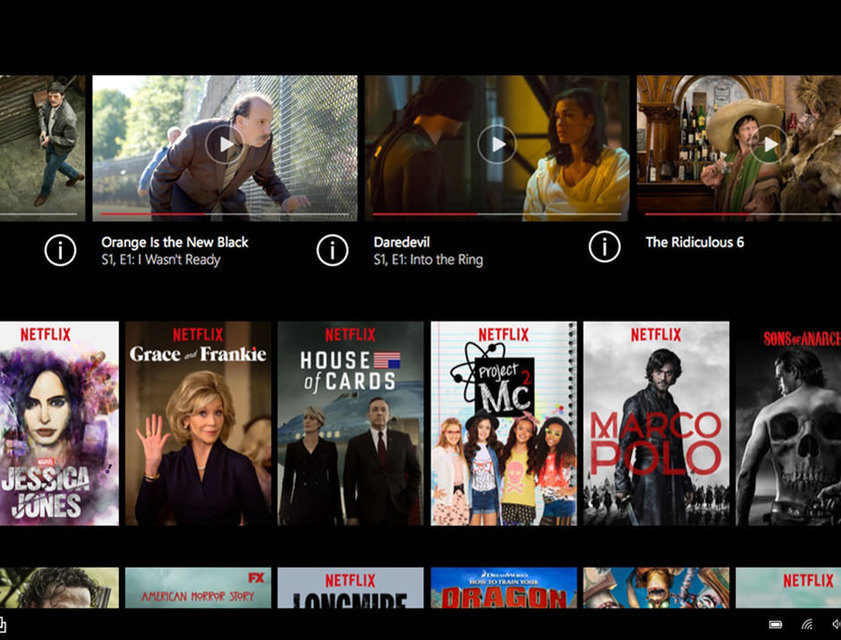 Netflix добавил возможность оффлайн-просмотра для ПК с Windows 10