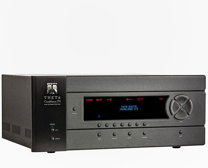 Theta Digital начала продажи AV-процессора/предусилителя Casablanca IVa с Dolby Atmos и DTS:X
