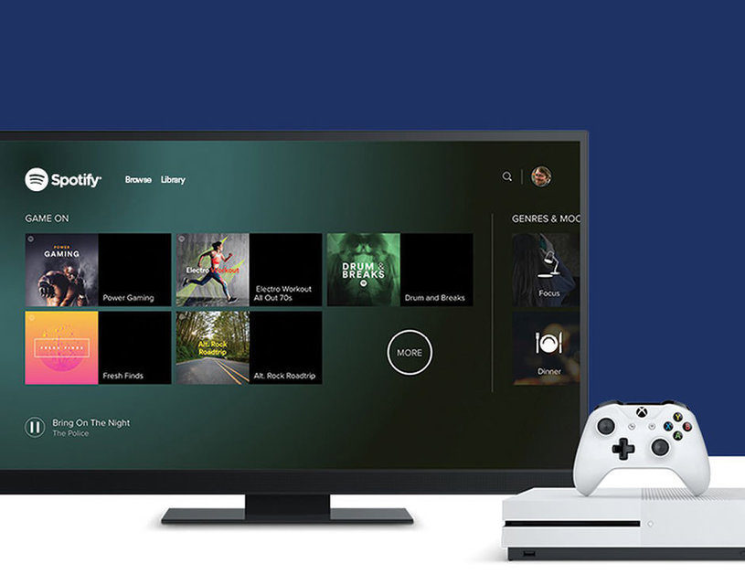 Приложение Spotify стало доступно на консолях Xbox One в 34 странах
