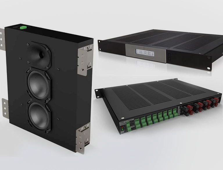 Pro Audio Technology представила инсталляционный балансный усилитель DMA-1508B и встраиваемую АС SCRS-25im