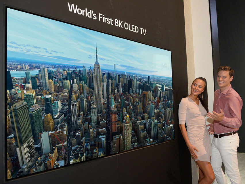 В следующем году LG начнет производство 8K OLED-телевизоров 