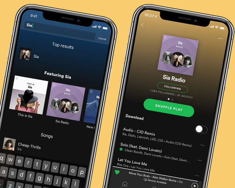 Spotify Premium научился создавать плейлисты с похожими мелодиями