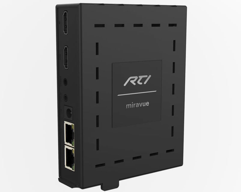 RTI начала поставки трансмиттера/ресивера Miravue VIP-1 для передачи видео по IP
