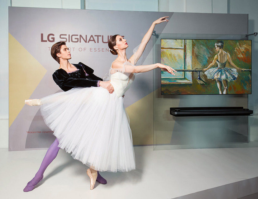 LG Electronics открыла выставку «Российская неделя искусства LG Signature» в Московском музее современного искусства