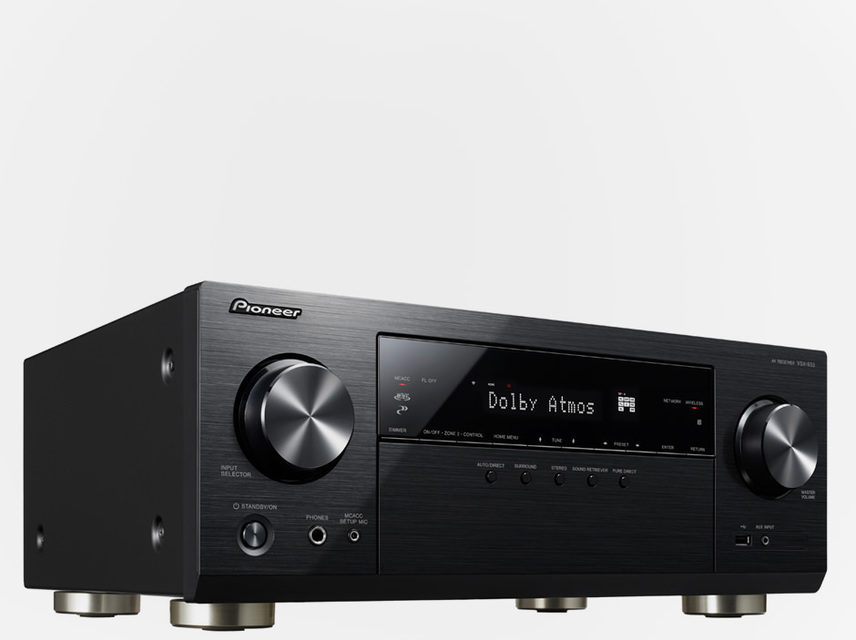 Pioneer начала продажи AV-ресивера VSX-933 с поддержкой Dolby Atmos, DTS:X и UHD/HDR-видео