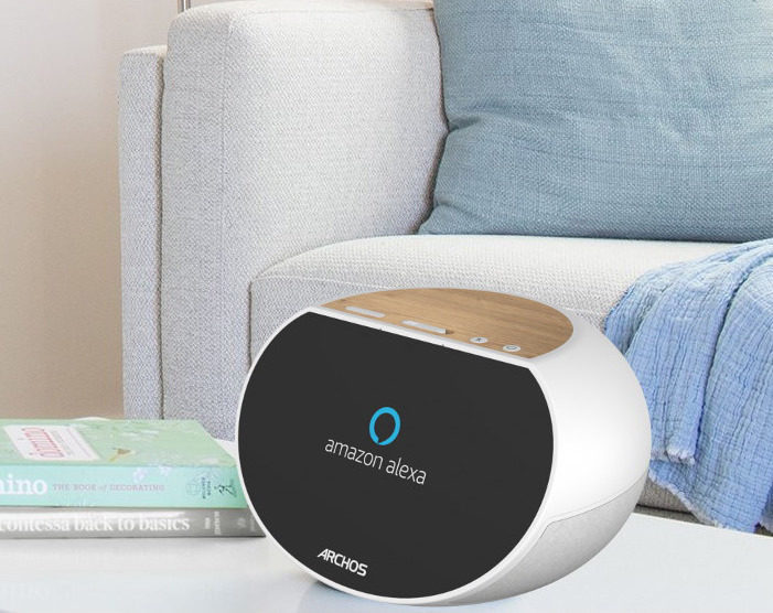 Archos представила Mate — семейство умных Alexa-колонок с дисплеем