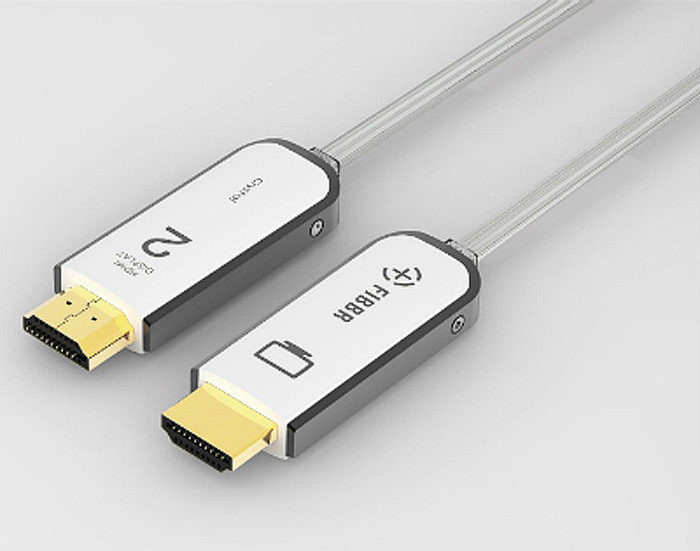 Fibbr Crystal: гнущиеся прозрачные HDMI-кабели для передачи 4K на 18 Гбит/c