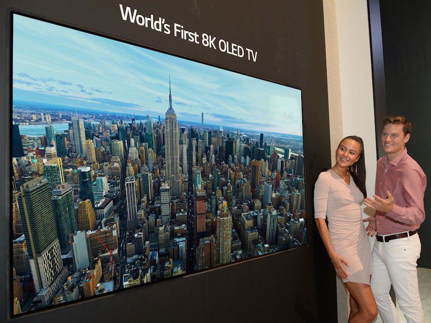 LG представила первый в мире 8K OLED-телевизор