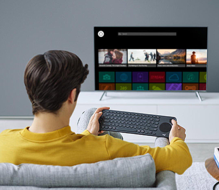 Logitech анонсировала клавиатуру K600 TV специально для умных телевизоров