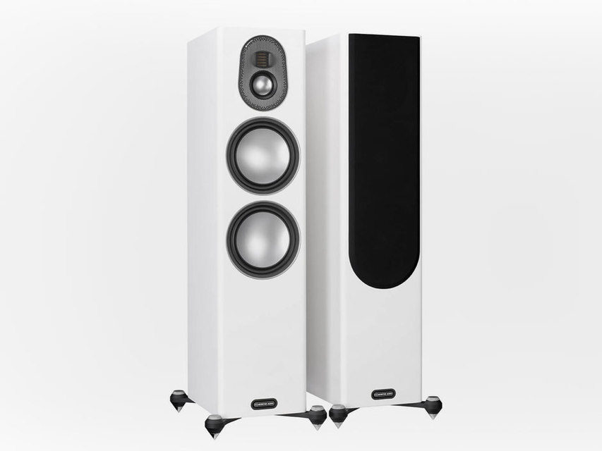 Monitor Audio Gold 300: аудиофильские напольные колонки с двумя низкочастотниками и двойным портом HiVe II