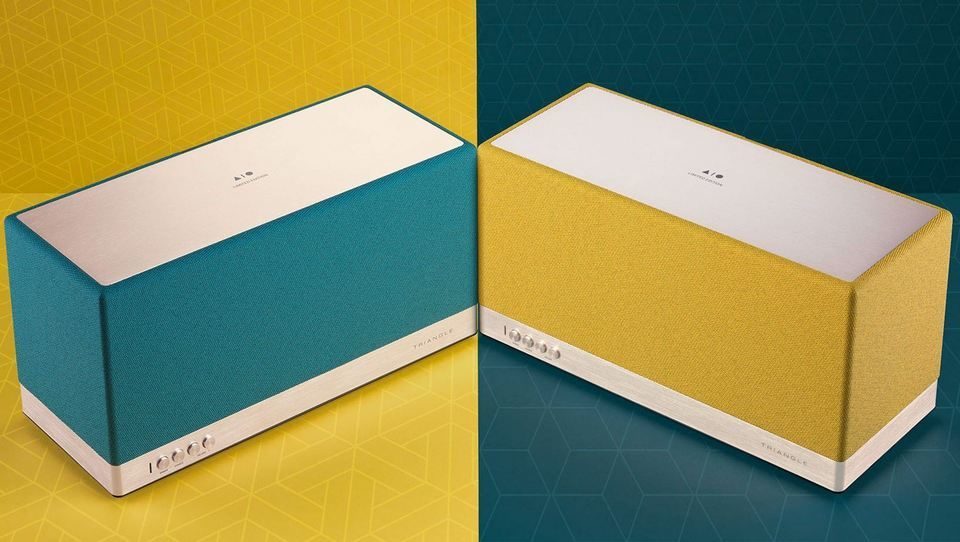 Колонка Triangle AIO 3 Limited Edition: два смелых цвета, расширенная коммутация и доступ к Интернет-сервисам