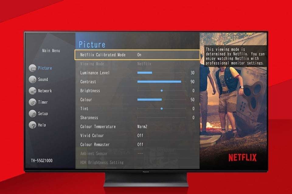 Panasonic добавит калибровку Netflix в OLED-телевизоры 2019 года