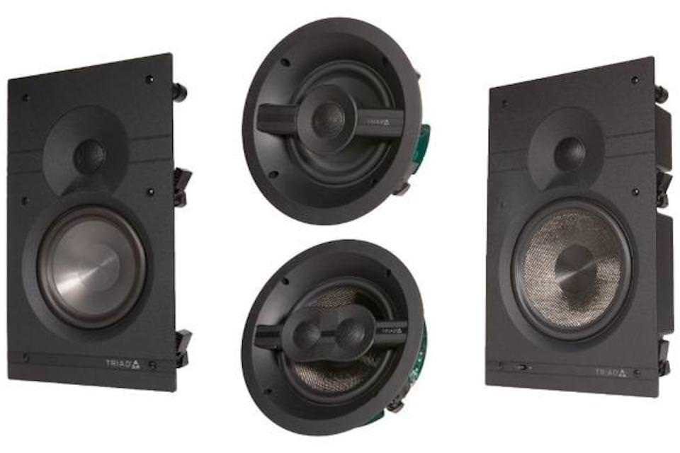 Встраиваемая мультирум-акустика Distributed Audio от Triad: 14 моделей в трех сериях с возможностью выбора дизайна