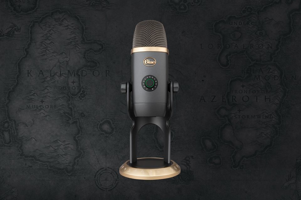 Микрофон Blue Yeti World of Warcraft позволит общаться голосами персонажей игры