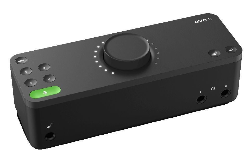 Audient EVO 8: компактный универсальный аудиоинтерфейс для музыкантов, геймеров и подкастеров