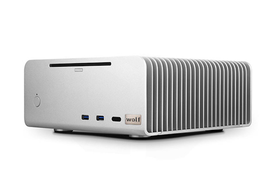 Потоковый сервер Wolf Audio Luna R: компактный корпус, ВЧ-защита заземления и опциональный тактовый генератор