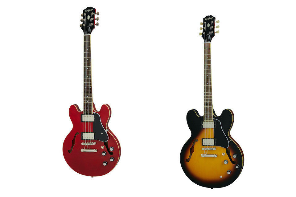 В каталоге Epiphone появились полуакустические гитары ES-335 и ES-339 на основе классических моделей