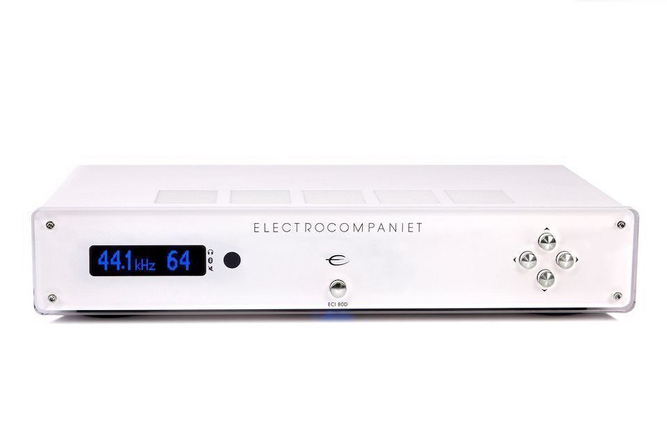 Усилитель Electrocompaniet ECI80D выпустили в белом цвете