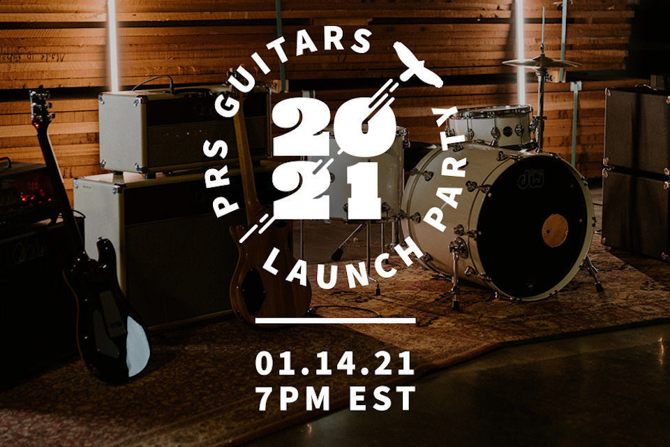 PRS Guitars совместно с известными гитаристами проведет виртуальную презентацию новинок «2021 Launch Party»
