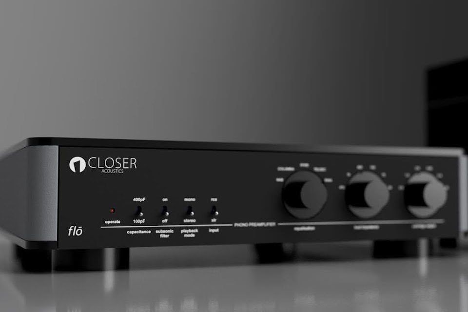 Closer Acoustics анонсировала фонокорректор Flo с опцией выбора из пяти кривых коррекции
