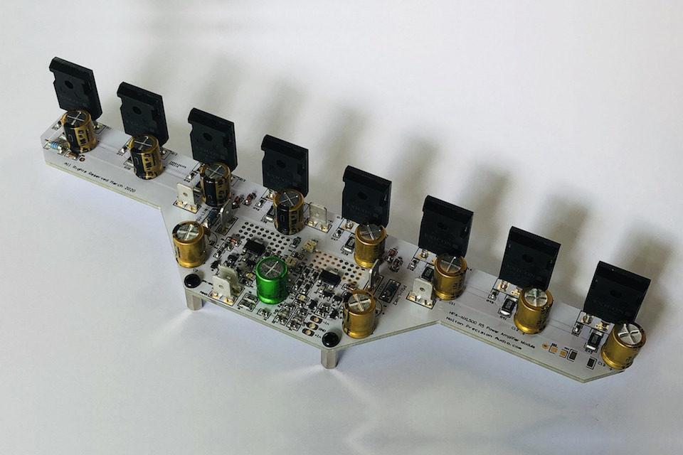 Holton Precision Audio выпустила модуль полукиловаттного усилителя для самостоятельной сборки NXL500 R5