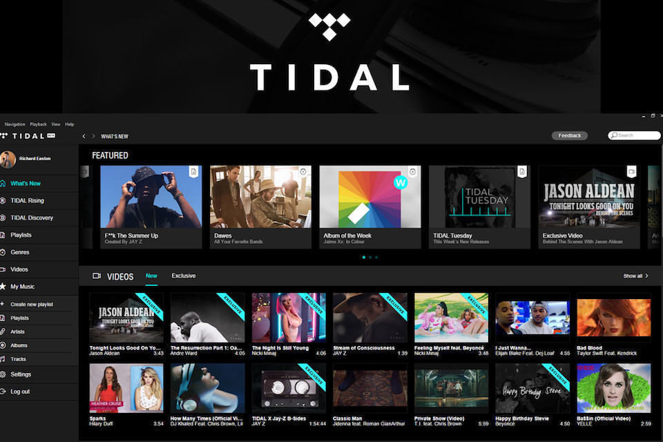 Музыкальный сервис Tidal обновил алгоритмы подбора музыки и добавил приветственный плейлист для новых пользователей