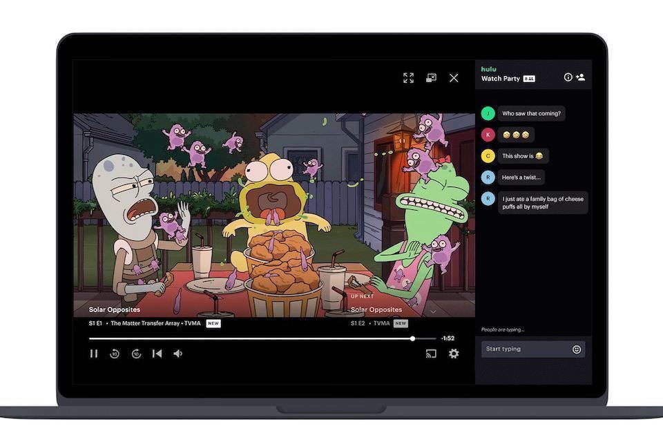 Hulu представил функцию совместного просмотра видео