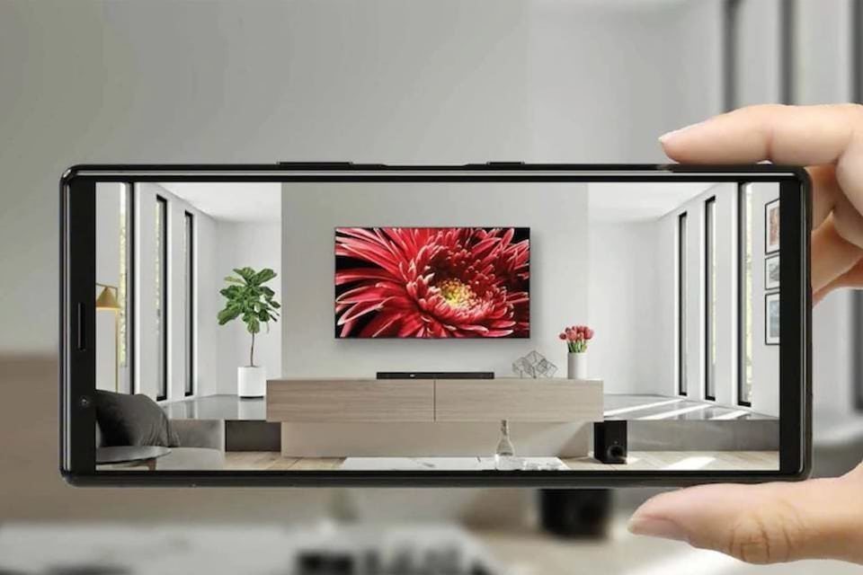 Приложение дополненной реальности Sony Envision TV AR поможет выбрать телевизор под комнату