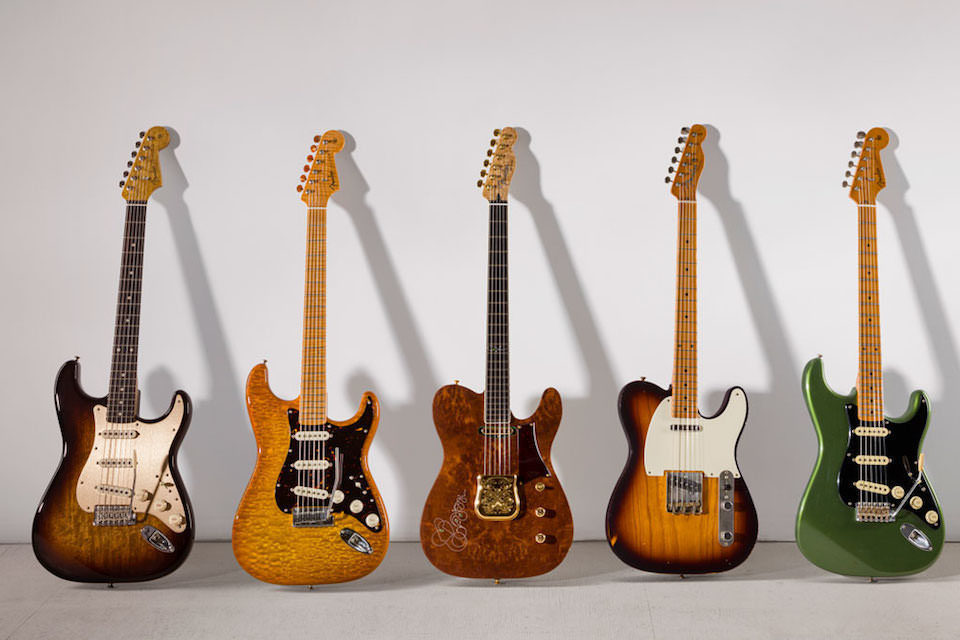 Fender и Live Nation представили благотворительную серию дорогих коллекционных гитар Crew Nation​