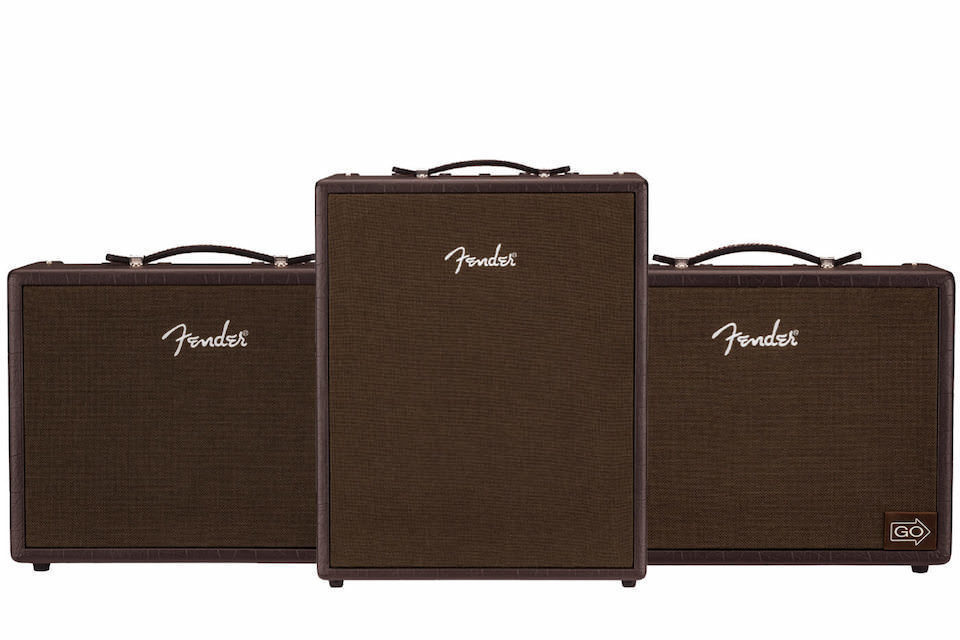 Fender представила комбоусилители для акустических гитар Acoustic Junior, Acoustic Junior Go и Acoustic SFX II