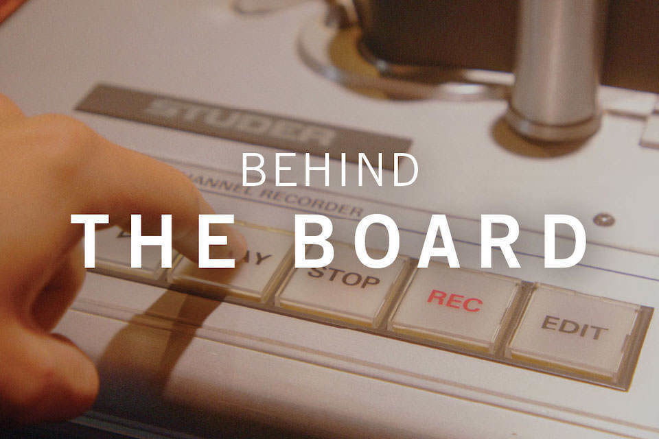 Цикл видео «Behind The Board» от Gibson TV: музыканты и звукорежиссеры покажут свою работу в студии
