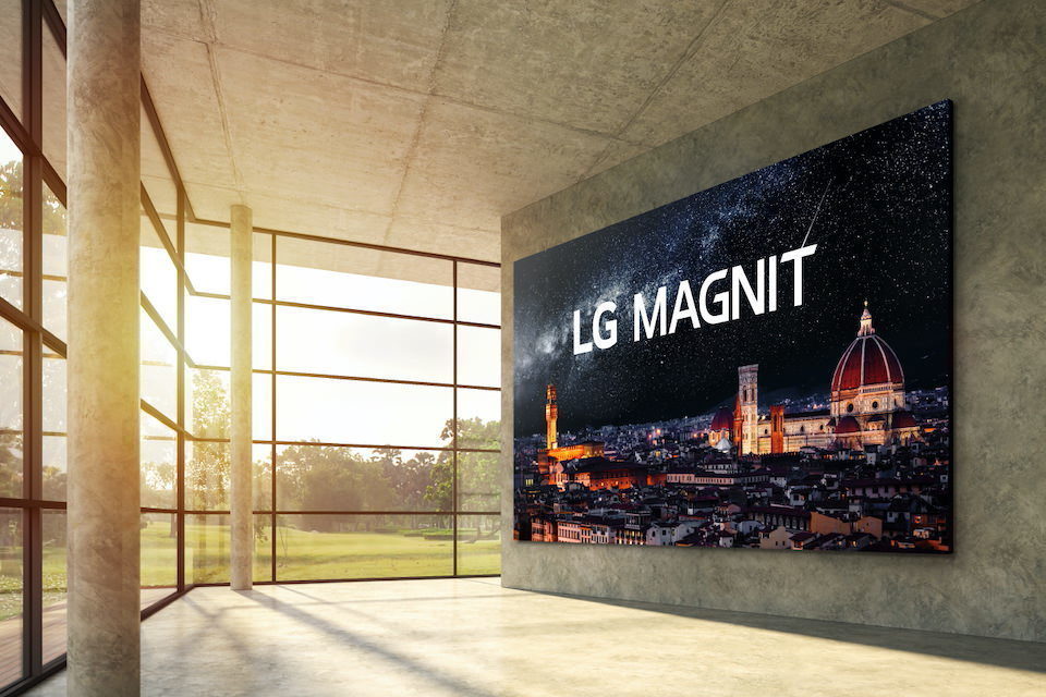 LG запустит в продажу домашнюю версию microLED-дисплеев MAGNIT