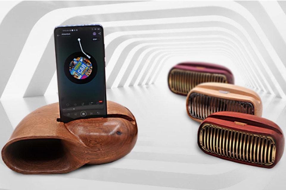 Whale Label Minke и Nautilus: акустические усилители для смартфона