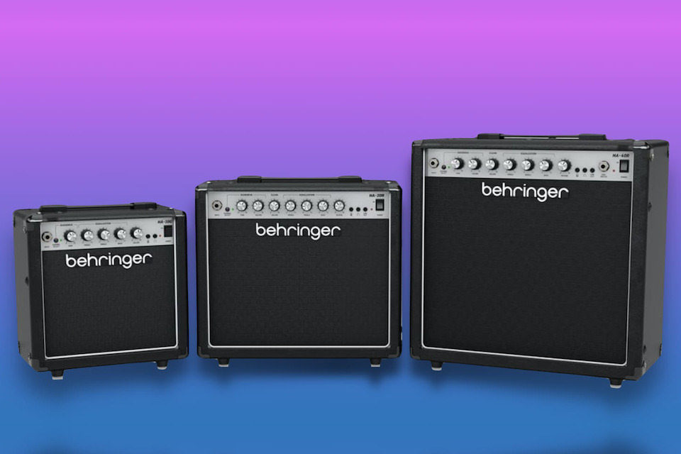 Behringer запустит серию гитарных комбиков HA c эмулятором лампы Virtual Tube Circuit