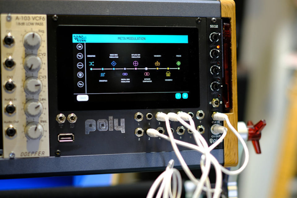 Цифровой модульный синтезатор Poly Effects Hector: CV-сигнал, MIDI и набор готовых эффектов