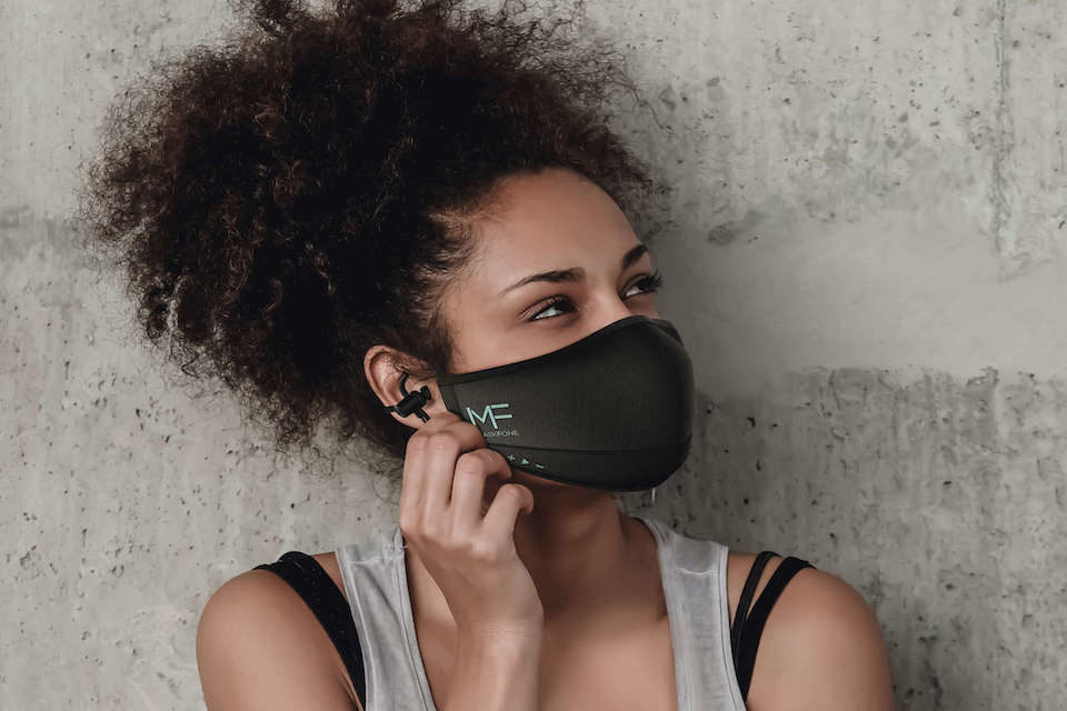Bluetooth-наушники MaskFone: пандемийный симбиоз гарнитуры и медицинской маски