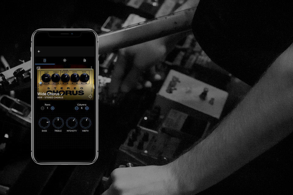 Приложение KnobsAI позволит создать виртуальную коллекцию с любимыми настройками гитарных примочек